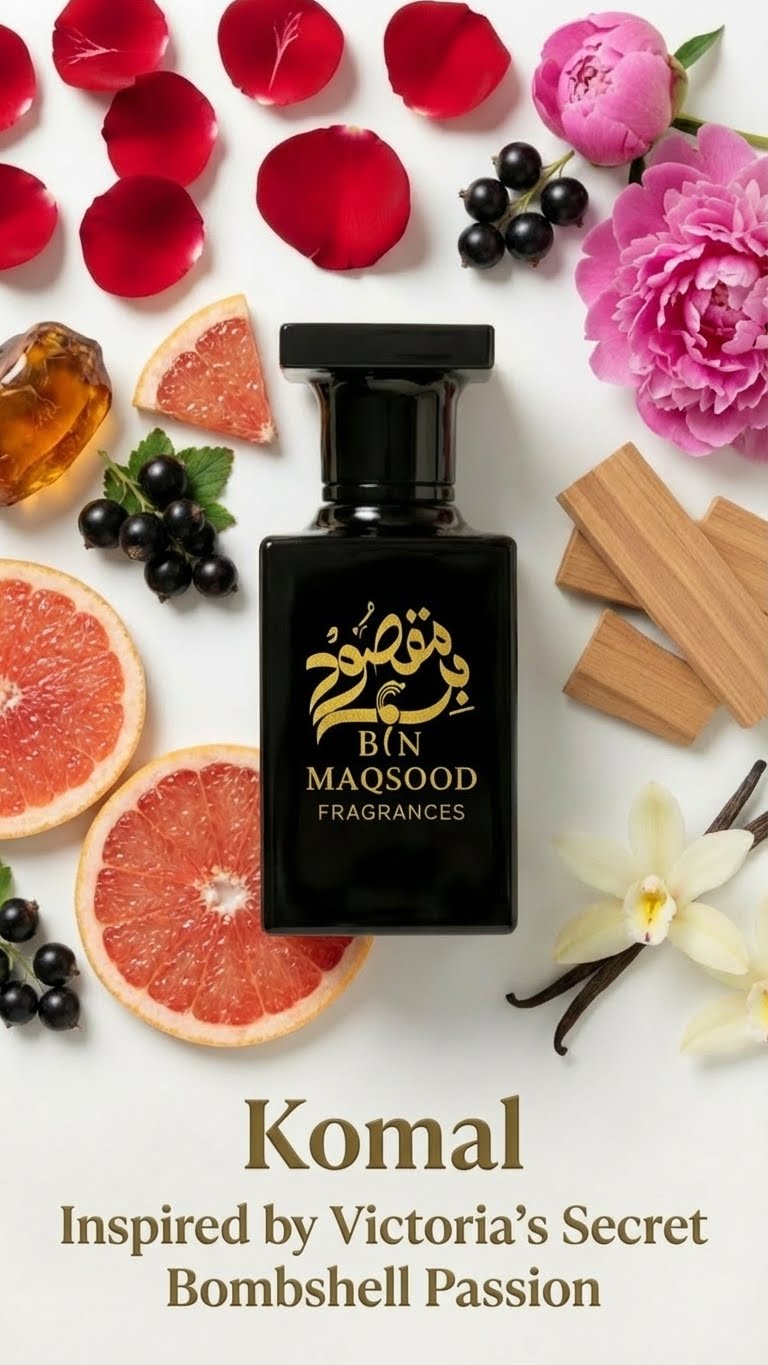 Komal Inspired by victoria secret bombshell passion