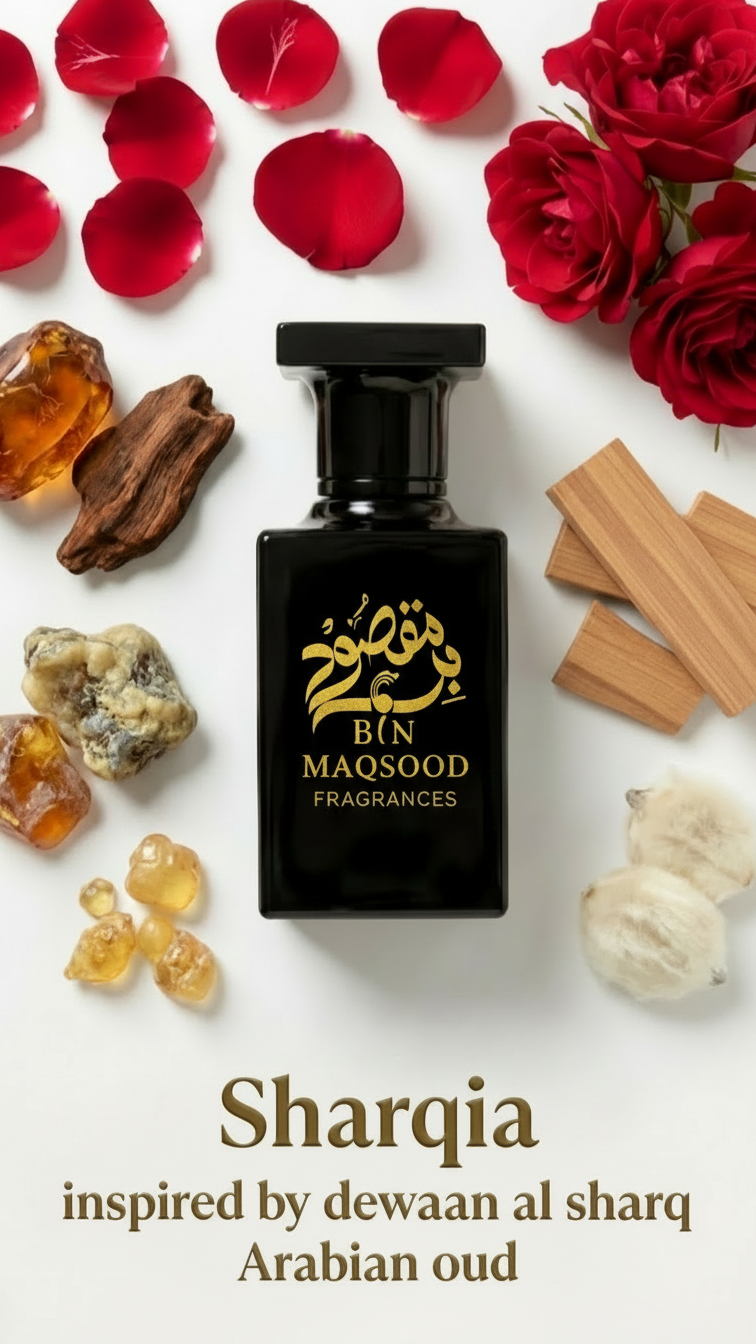 Sharqia inspired by dewaan al sharq Arabian oud